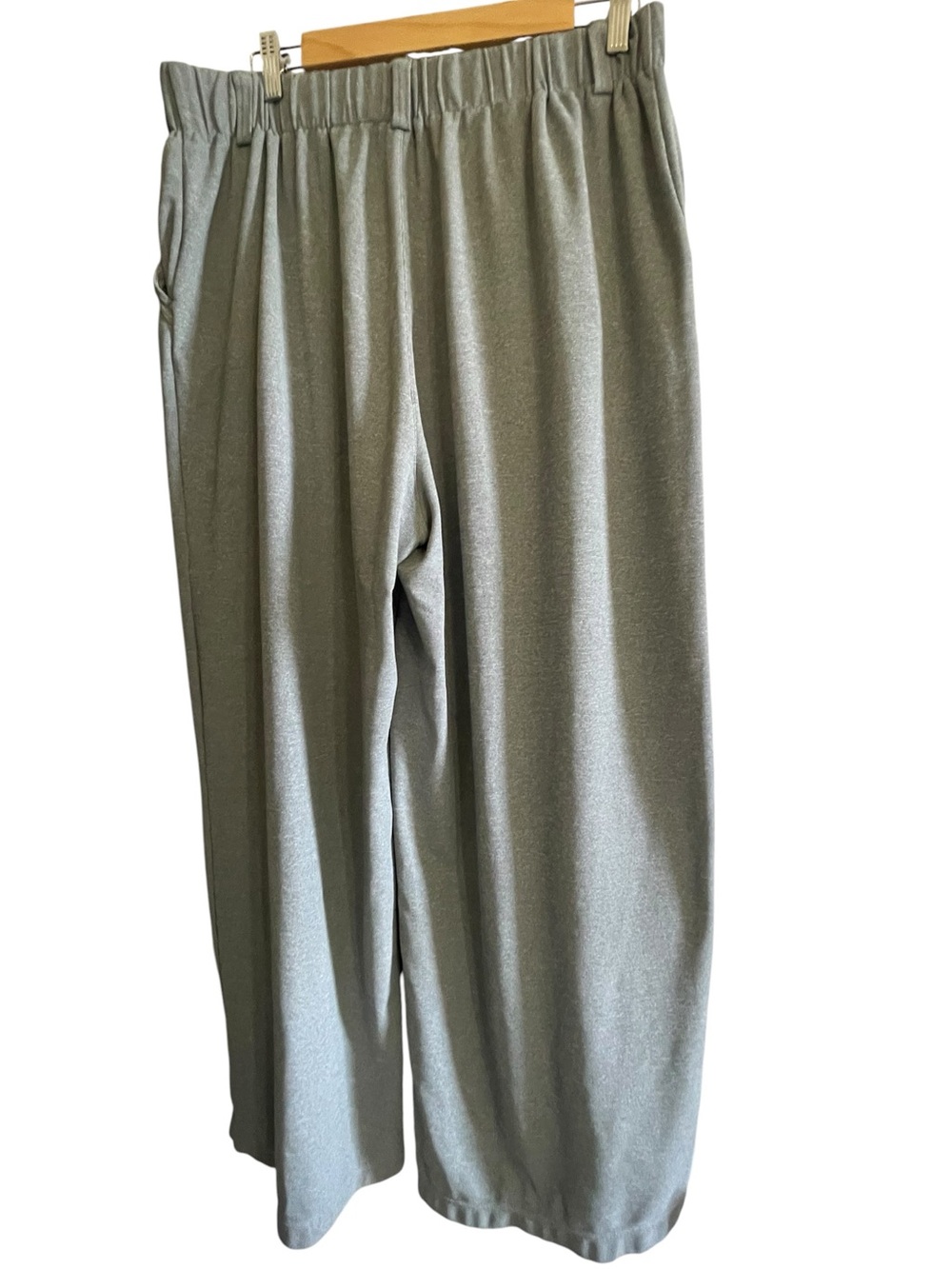 Halara Gray Wide Leg Pleated Trousers – Women’s Size XL Regular - Picture 5 of 6